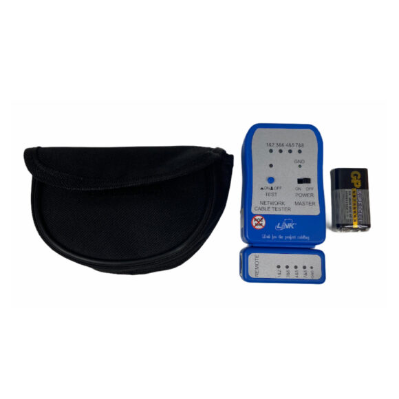 LINK UTP Cable Tester (New Blue) รุ่น TX-1302 - Image 4