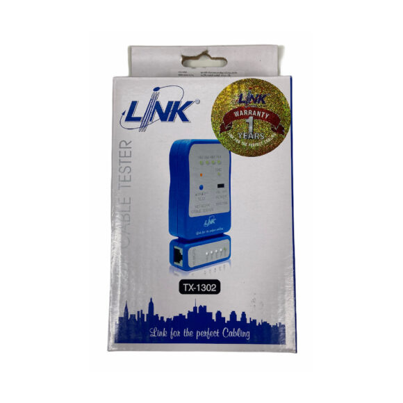 LINK UTP Cable Tester (New Blue) รุ่น TX-1302 - Image 7