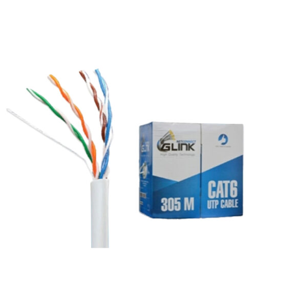 GLINK สาย LAN CAT6 INDOOR (305 M) รุ่น GL-6003(6948)