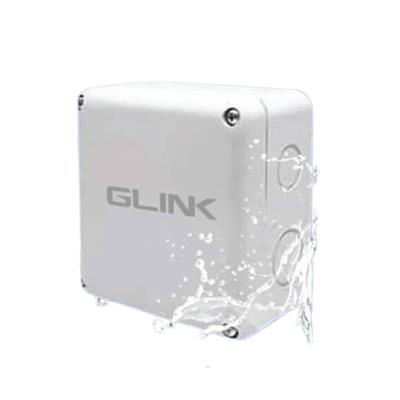 GLINK กล่องกันน้ำ Junction Box 4x4x2.5 นิ้ว สำหรับกล้องวงจรปิด (19570)