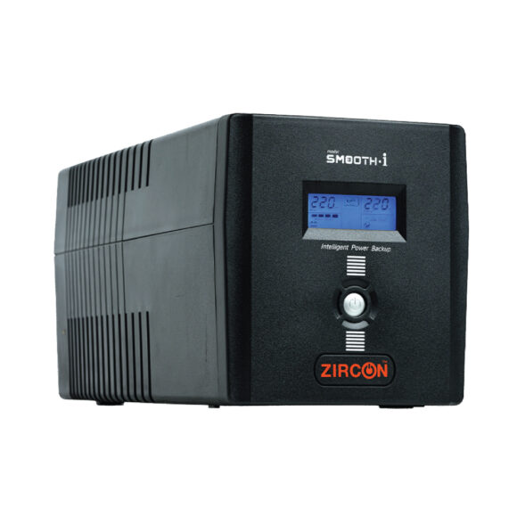 ZIRCON เครื่องสำรองไฟ Line Interactive UPS 1000VA/600W รุ่น SMOOTH-I 1000VA/600W