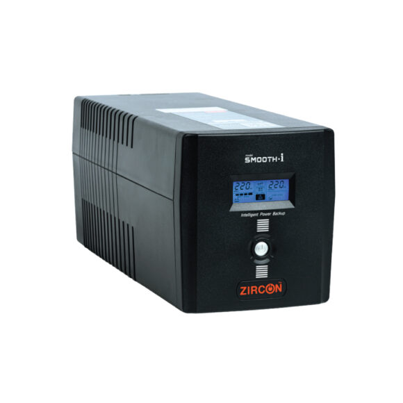 ZIRCON เครื่องสำรองไฟ Line Interactive UPS 1000VA/600W รุ่น SMOOTH-I 1000VA/600W - Image 3