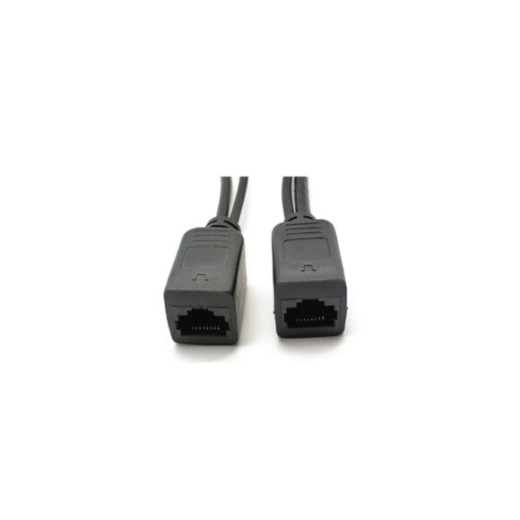 สาย POE 12V 2A สีดำ ได้ทั้งภาพและไฟ (แบบอย่างดี) - Image 3