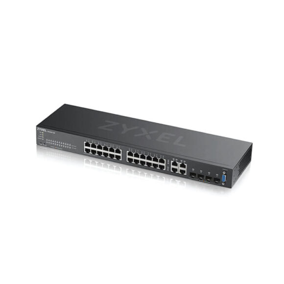 ZYXEL 24-port GbE L2+ Switch with GbE Uplink รุ่น GS2220-28