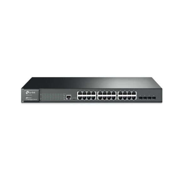 TP-Link JetStream 24-Port Gigabit L2 Managed Switch with 4 SFP Slots รุ่น T2600G-28TS(TL-SG3424)