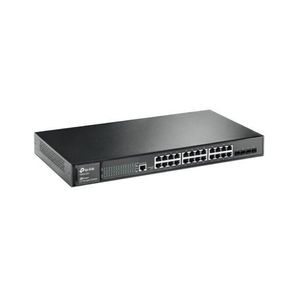 TP-Link JetStream 24-Port Gigabit L2 Managed Switch with 4 SFP Slots รุ่น T2600G-28TS(TL-SG3424) - Image 2