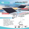 RELKOR แผงโซล่าเซลล์+แบตเตอรี่ 12V 40Ah ใช้กับกล้องวงจรปิด CCTV รุ่น RSP002 - Image 2