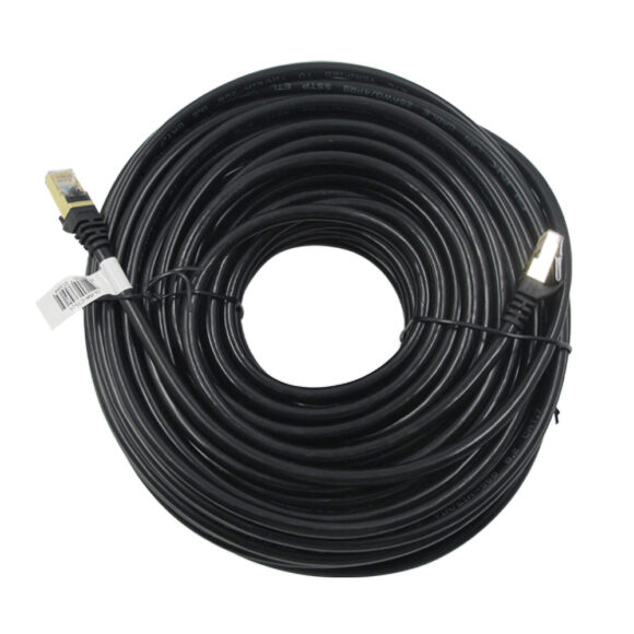 GLINK สาย CAT7 SSTP PATCH CORD 26AWG BLACK (30 M) รุ่น GLINK-C7006(20682) - Image 2