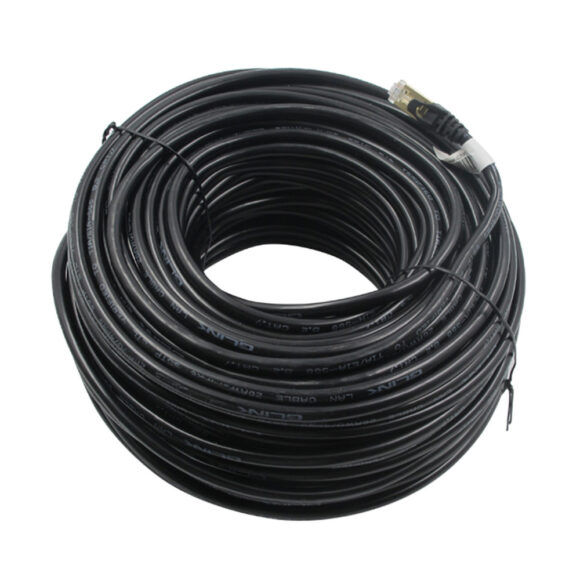 GLINK สาย CAT7 SSTP PATCH CORD 26AWG BLACK (50 M) รุ่น GLINK-C7008(20684) - Image 2