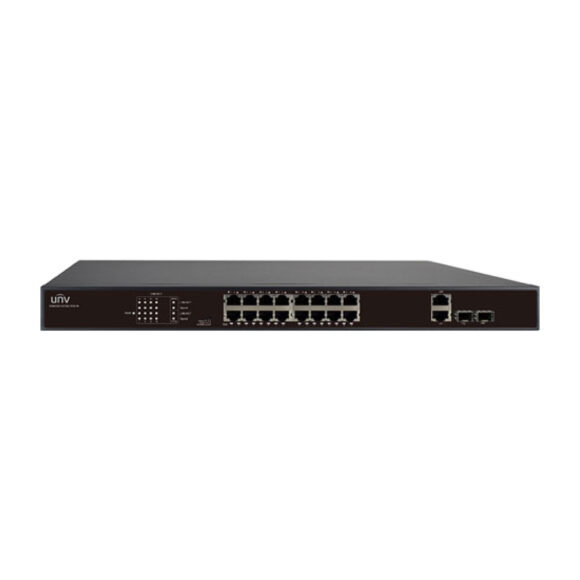 UNIVIEW POE SWITCH 16-Port, 2 Uplink รุ่น NSW2010-16T2GC-POE-IN