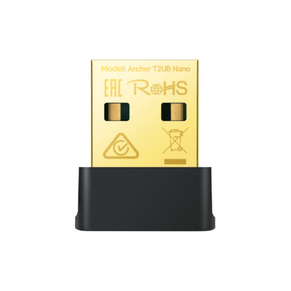 TP-LINK AC600 Nano Wi-Fi Bluetooth 4.2 USB Adapter รุ่น Archer T2UB NANO