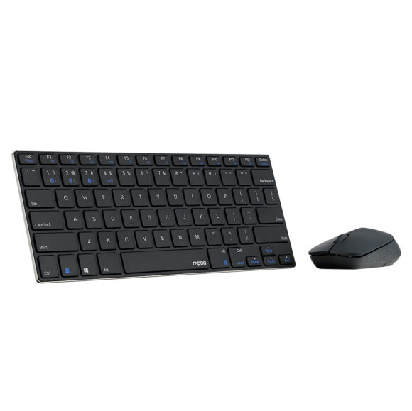 RAPOO Wireless Mouse and Keyboard Set รุ่น KB-9000M-BK - Image 3