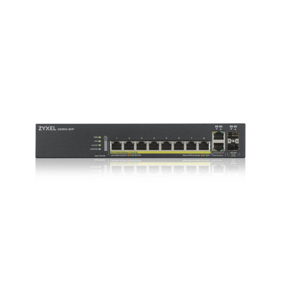 ZYXEL 8-port GbE Smart Managed PoE Switch (130W) รุ่น GS1920-8HPv2 - Image 2