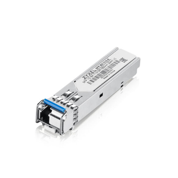 ZYXEL 1000Base-BX SFP Module, 20km Single LC, Singlemode Tx1310 Rx1550, DDMI support (ต้องใช้งานร่วมกับ SFP-BX1550-E) รุ่น SFP-BX1310-E