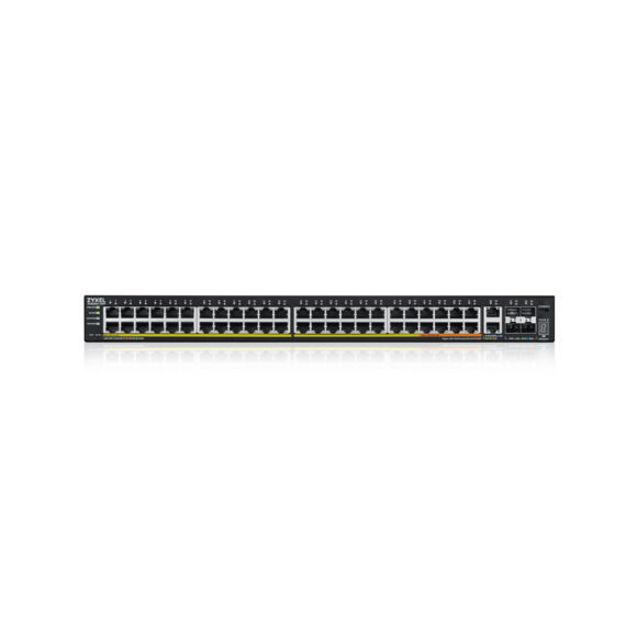 ZYXEL 48-port GbE L3 Access PoE+ Switch with 6 10G Uplink (960W) รุ่น XGS2220-54FP - Image 2