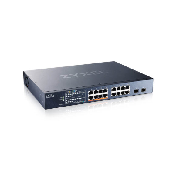 ZYXEL 16-port 2.5GbE Smart Managed PoE Switch with 2 SFP+ Uplink (180W) รุ่น XMG1915-18EP - Image 3