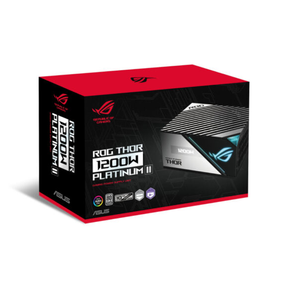 ASUS Power Supply Unit ROG-THOR-1200P2-GAMING (1200W) (90YE00L0-B0ZA00) - Image 5