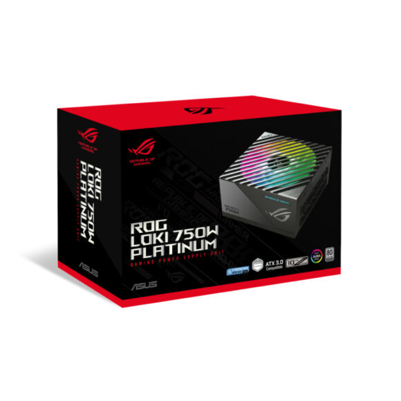 ASUS Power Supply Unit ROG-LOKI-750P-SFX-L-GAMING (750W) (90YE00N3-B0ZA00) - Image 5